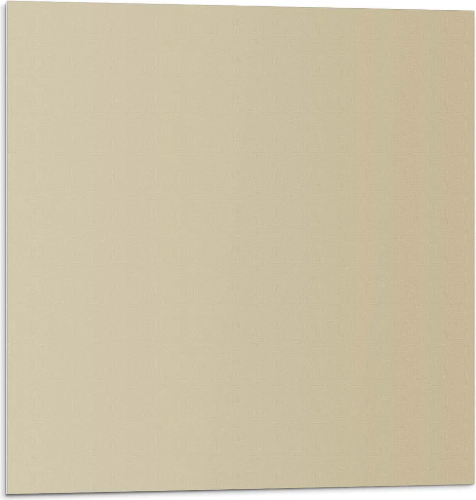 Colore: Giallo sporco - Autoadesivo - Rivestimenti murali - Pannello murale - Decorazione murale - Pannelli murali decorativi - Pannelli murali 3D - Design murale autoadesivo - 4 pezzi 50 x 50 cm