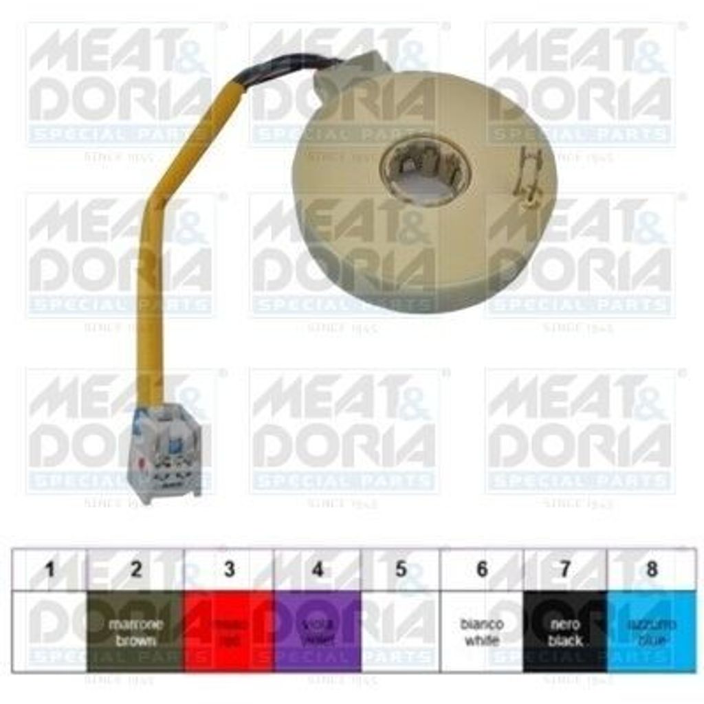 MEAT & DORIA Lenkwinkelsensor 93059 für OPEL Corsa D Schrägheck (S07) 360mm 24mm