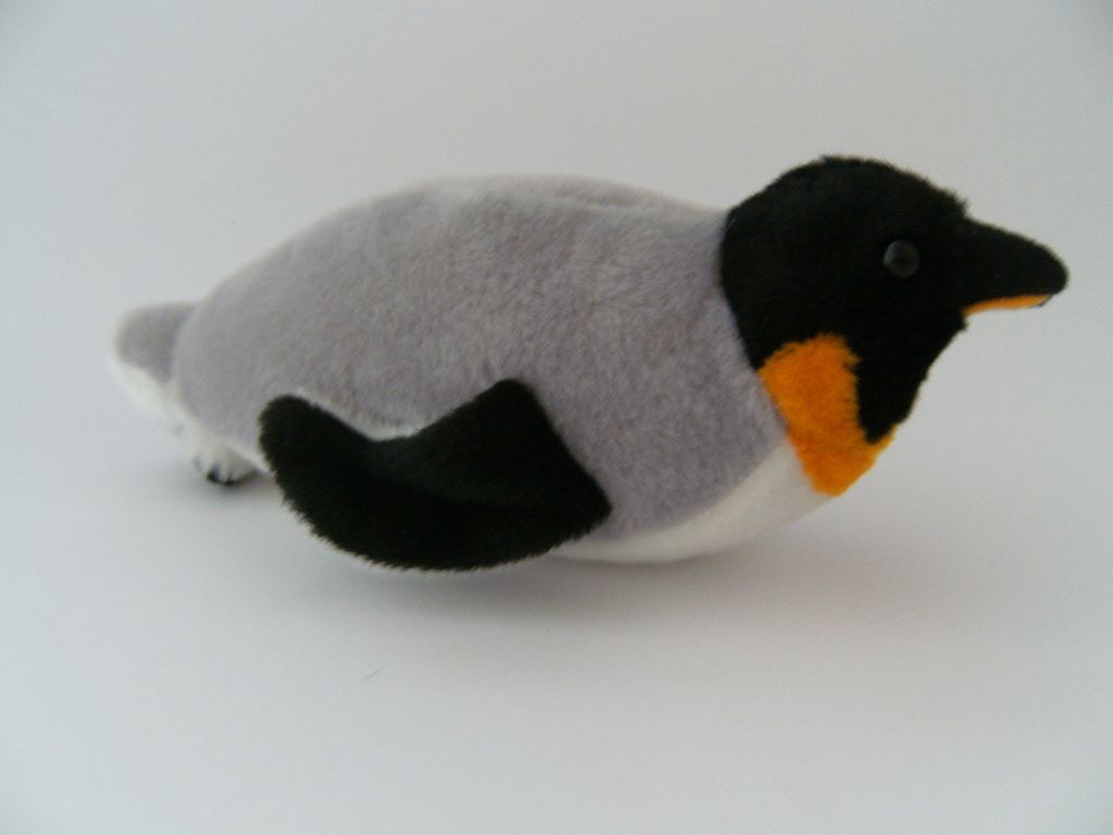 Stofftier Pinguin 20 cm, liegend, Kuscheltier Plüschtier Produktbild 