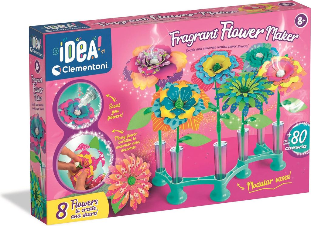 Idea Art Kreativset Blumenlabor & Sträuße Clementoni 18216