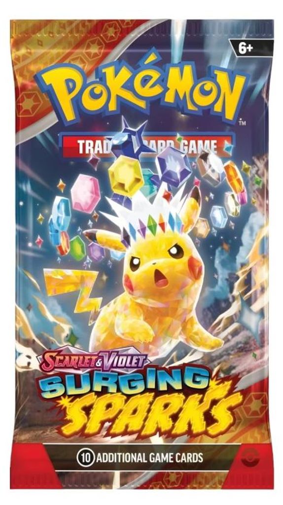 Pokémon TCG - Scarlet & Violet 8 Surging Sparks Booster Obrázok produktu 
