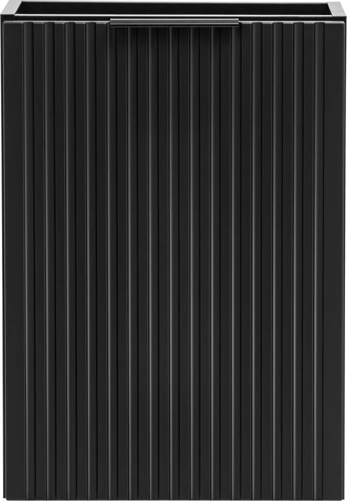 Armoire Sous Lavabo Adel Noire 40cm - Cache-Tuyaux Discret et Design - 2