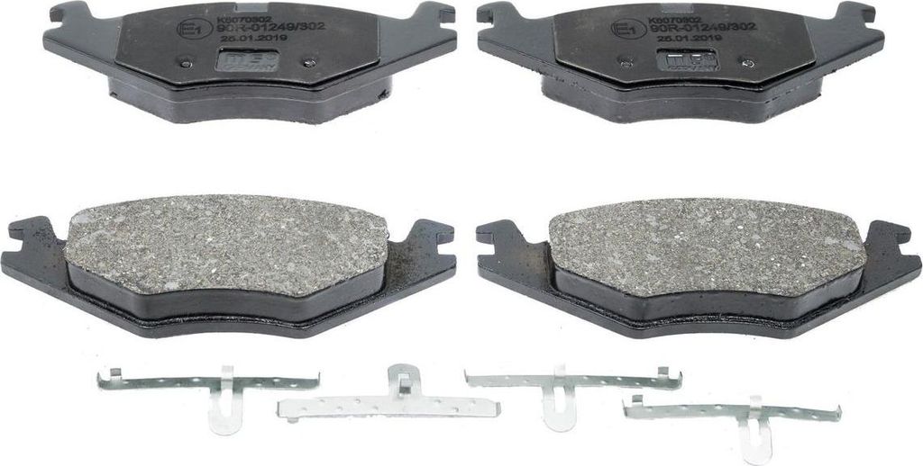 MASTER-SPORT Bremsbeläge Satz Vorne für VW GOLF II (19E, 1G1) 13046070302N-SET-MS