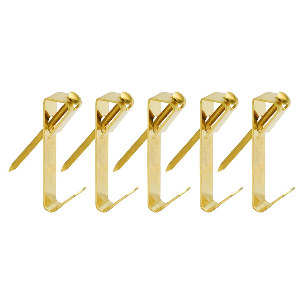 50 Sets Wandhaken mit Nägeln Starker tragendes Hochleistungs-Anti-Rust-Korrosion Fall-resistenter Bekleidungsbeutel Hängende Haken für Schlafzim...