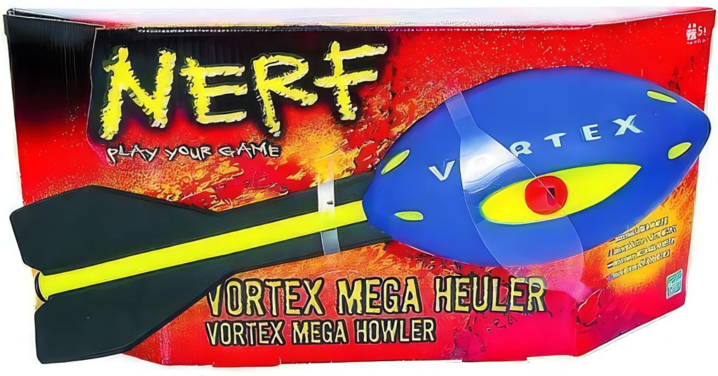 Balle à lancer Nerf Vortex Aero Howler Blue JVORGB23 Bleu Image du produit 
