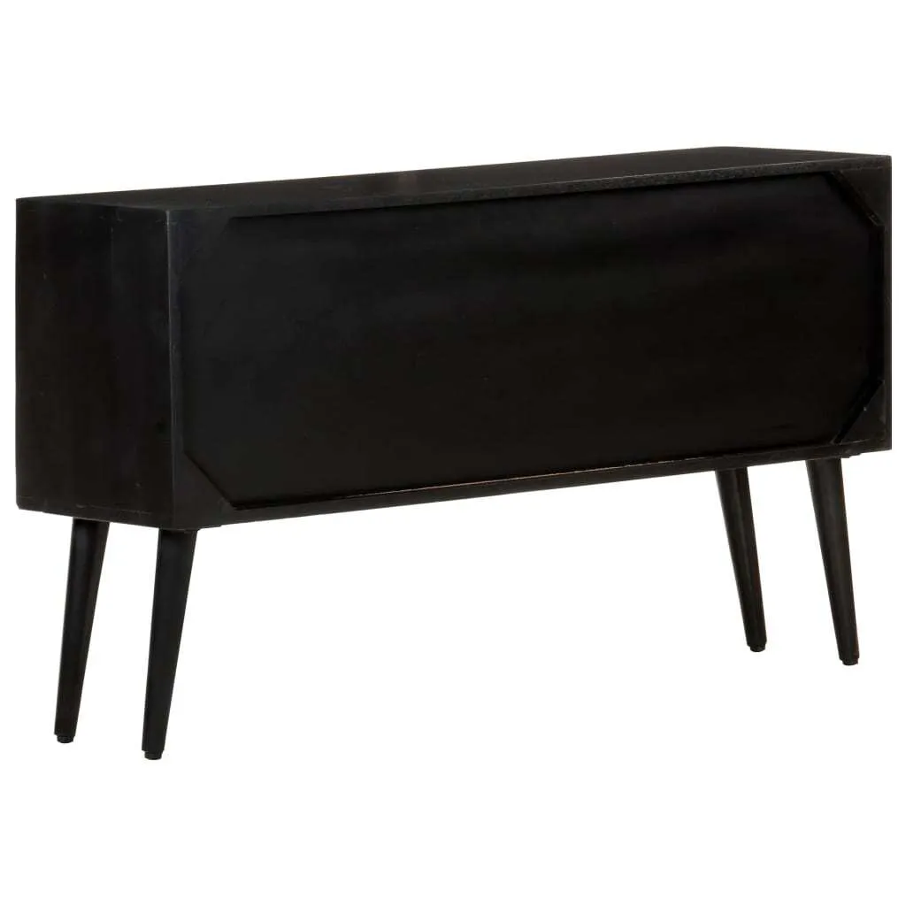Buffet bois de manguier 110 cm pour ranger sans encombrer le salon - 3