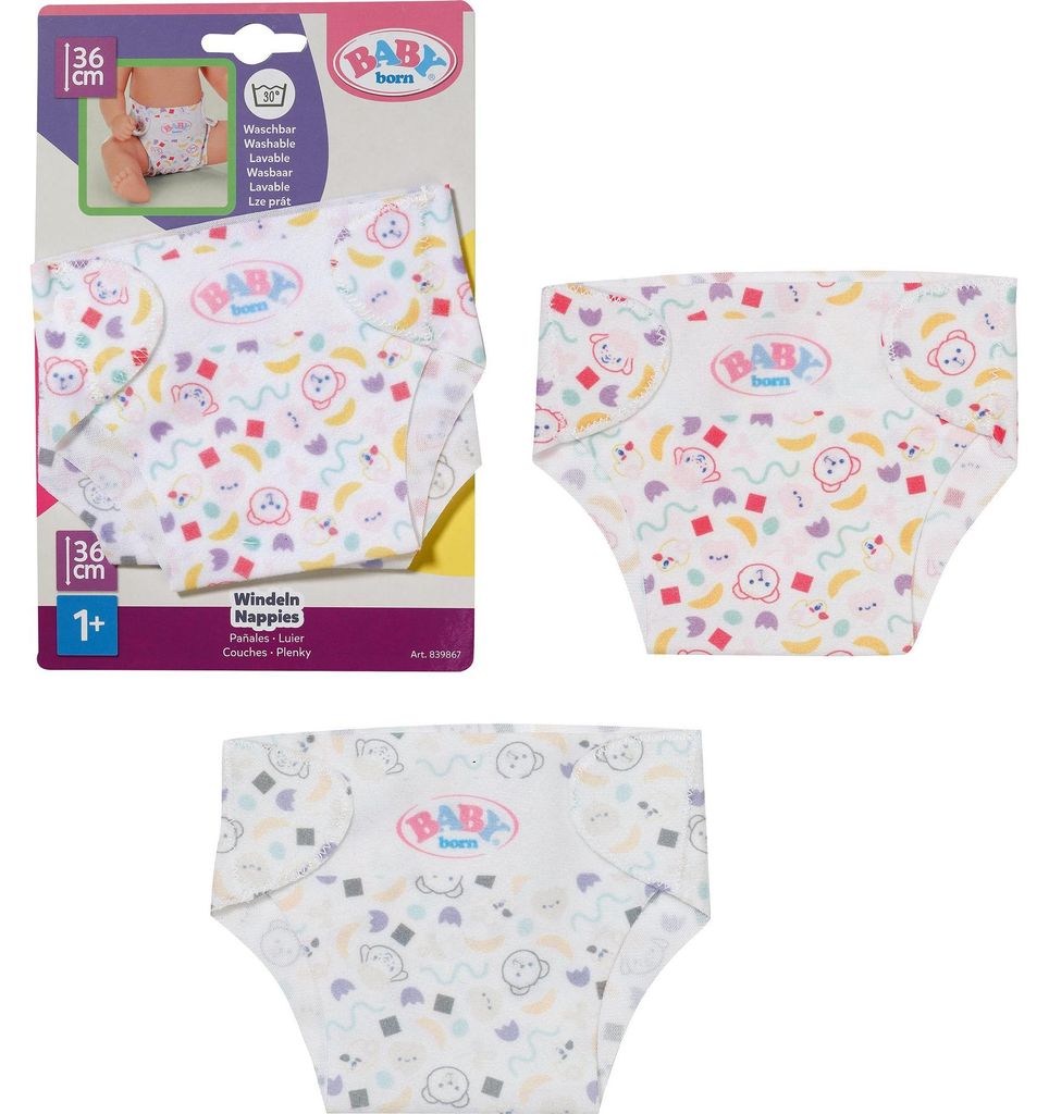 BABY born Nappies 2pack 36cm, Plenky pro panenky, 3 Obrázek produktu 