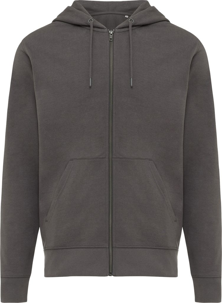 Iqoniq - "Abisko" Hoodie mit durchgehendem Reißverschluss für Herren/Damen Uni XD867 (S) (Anthrazit)