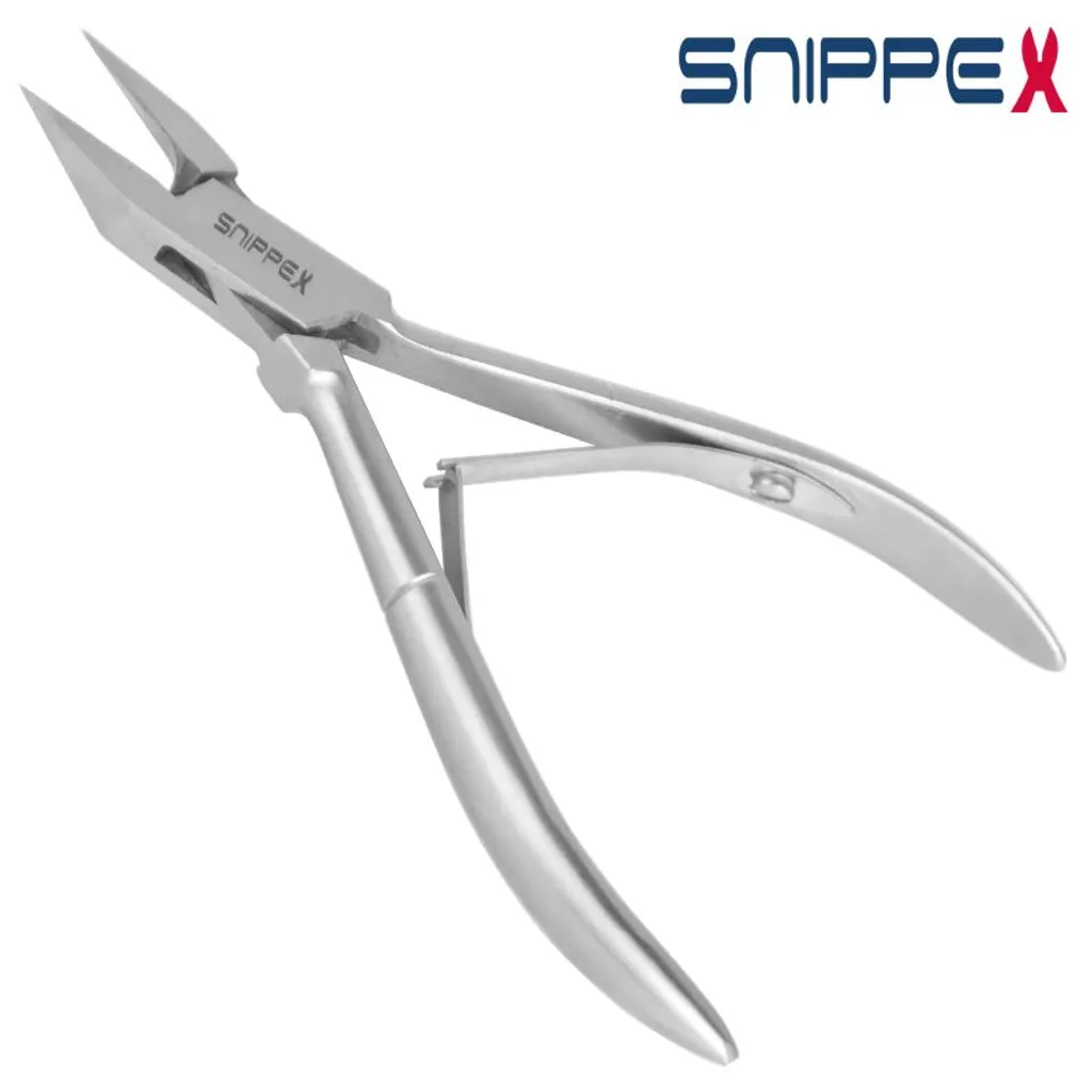 Pince à ongles Snippex 13 cm : Accessoire de pédicure en métal argenté