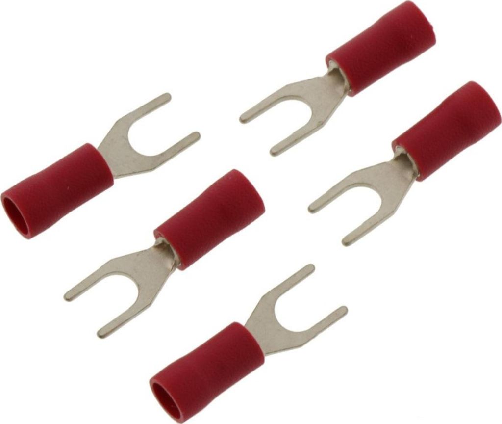 Gabel-Kabelschuh JMP 0,5-1,5mm M4 5 Stück