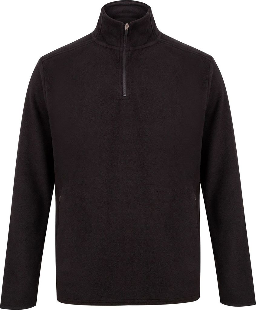 Henbury - Jacke mit kurzem Reißverschluss für Herren/Damen Uni RW7529 (3XL) (Schwarz)