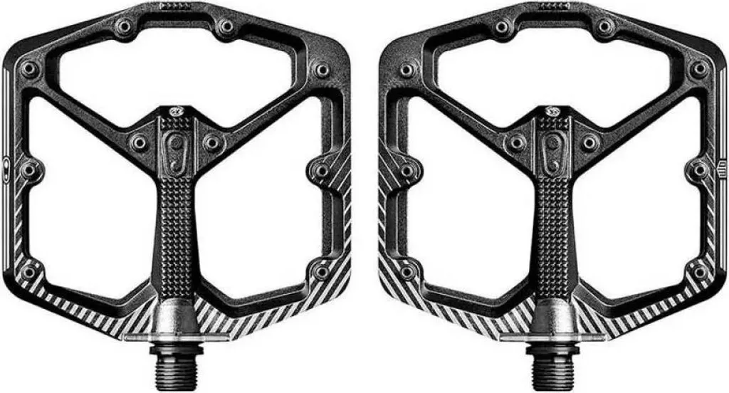 Crankbrothers Stamp 7 Pédales VTT Anti-Glisse Taille S Noir Blanc