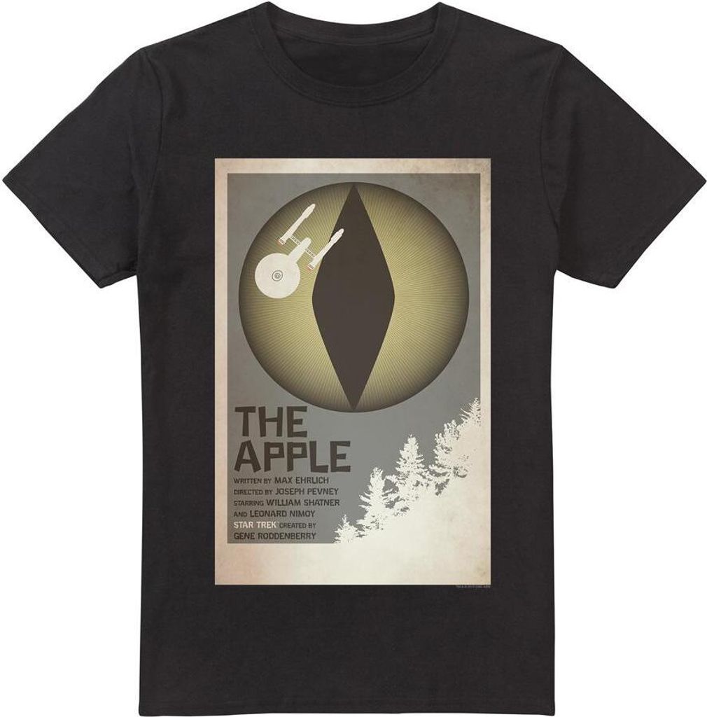 Star Trek - "The Original Series Episode 34" T-Shirt für Herren TV13861 (5XL) (Schwarz)