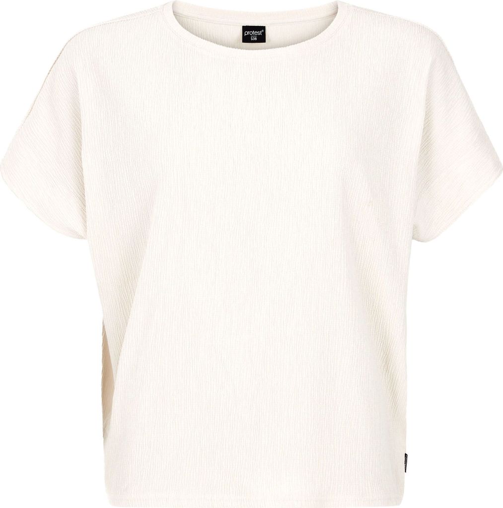 PROTEST - loua t-shirt - Shirt strand dames - Wit-Multicolour