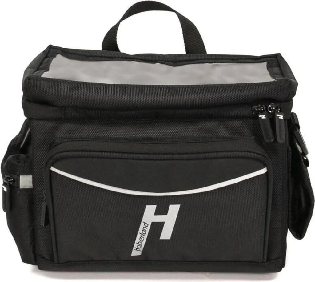 Sacoche guidon vélo Haberland Maxi - Grande Capacité et Tissu Déperlant