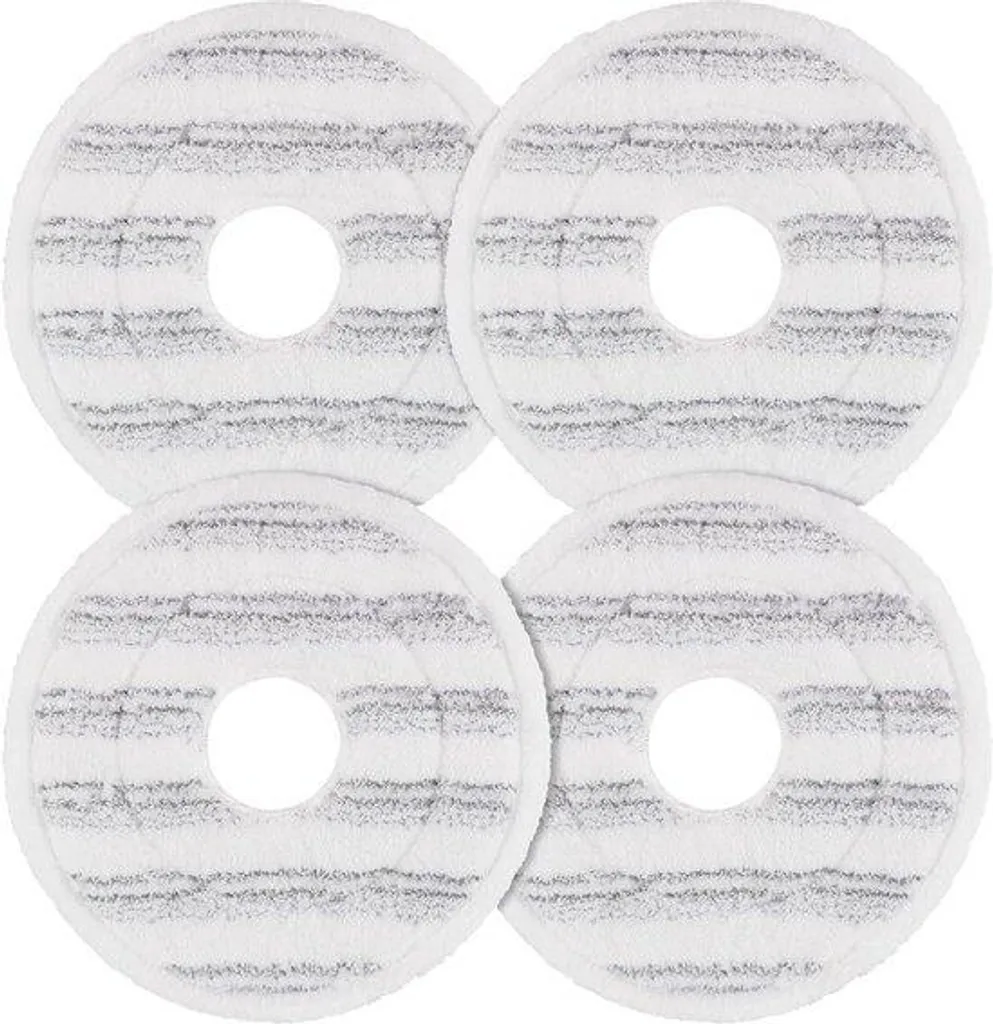 Serpillières microfibres réutilisables pack de 4 pour nettoyage de sol