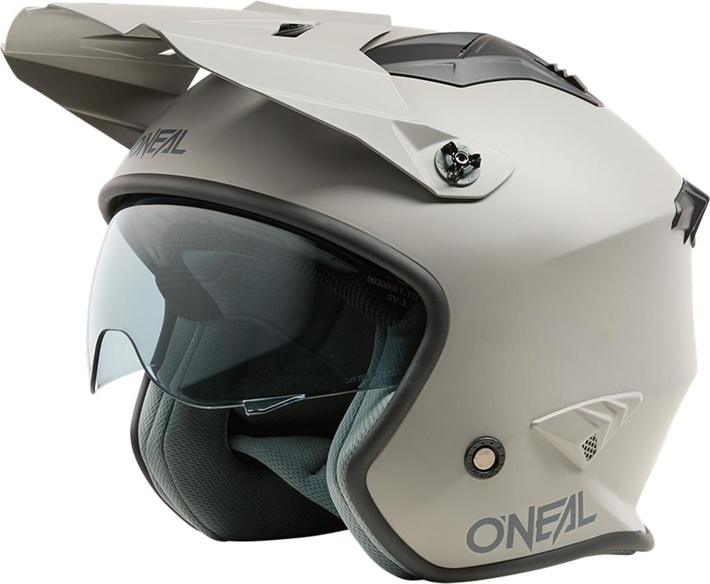 O'Neal Helm VOLT SOLID grau XS (53/54 cm)