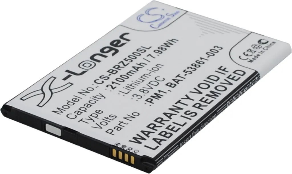 Batterie de Rechange Lithium-Ion pour Smartphone BlackBerry Z5 PM1