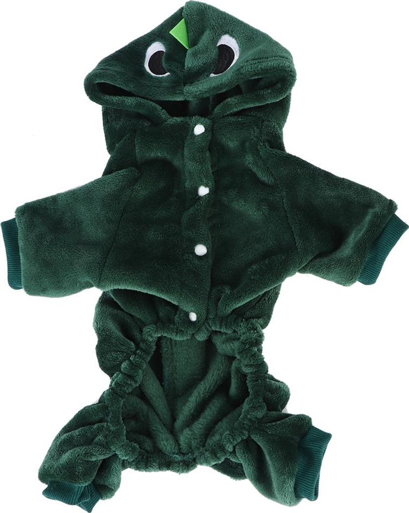Fleece Winter süße Dinosaurier Hund Kleidung Hoodies für kleine Hunde Welpen Jacke Kleidung Outfit