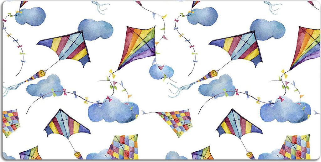 Schreibtischmatte Tischunterlage 120x60 cm Mauspad - Kites Produktbild 