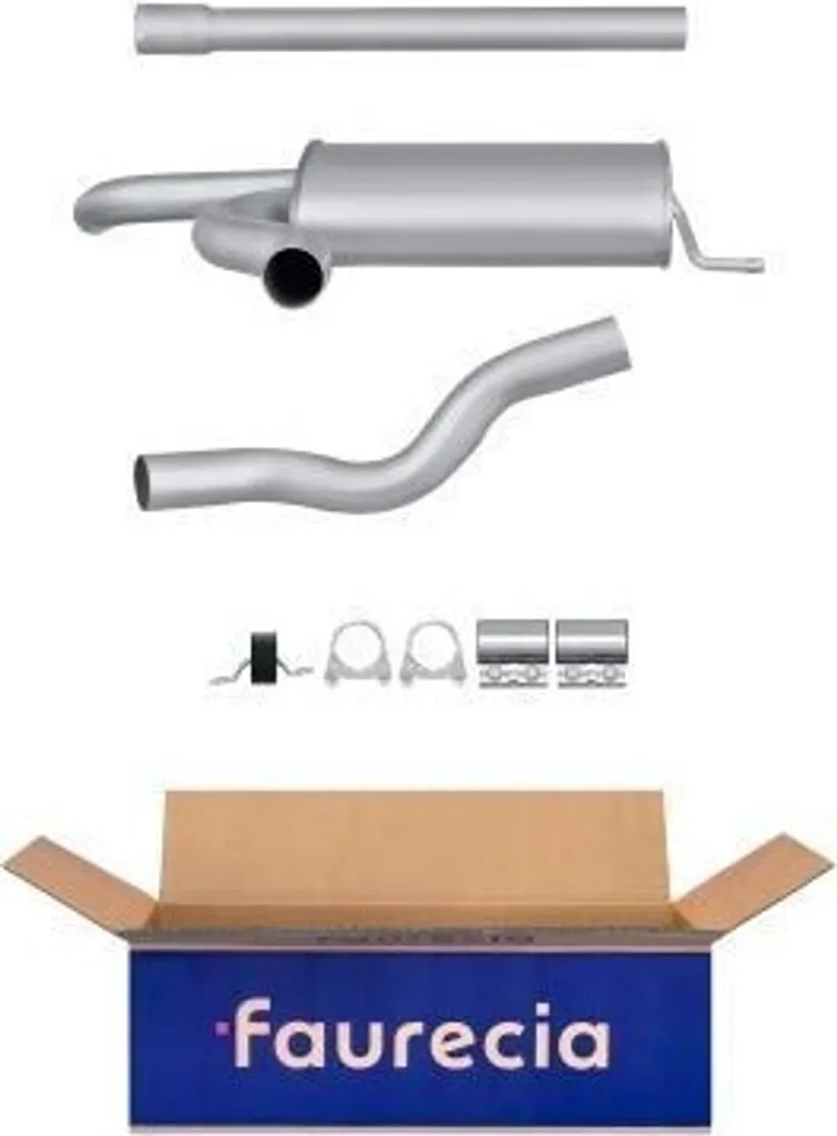 Silencieux central HELLA 8LC 366 026-211 pour VW Passat 3B 3B0253409J