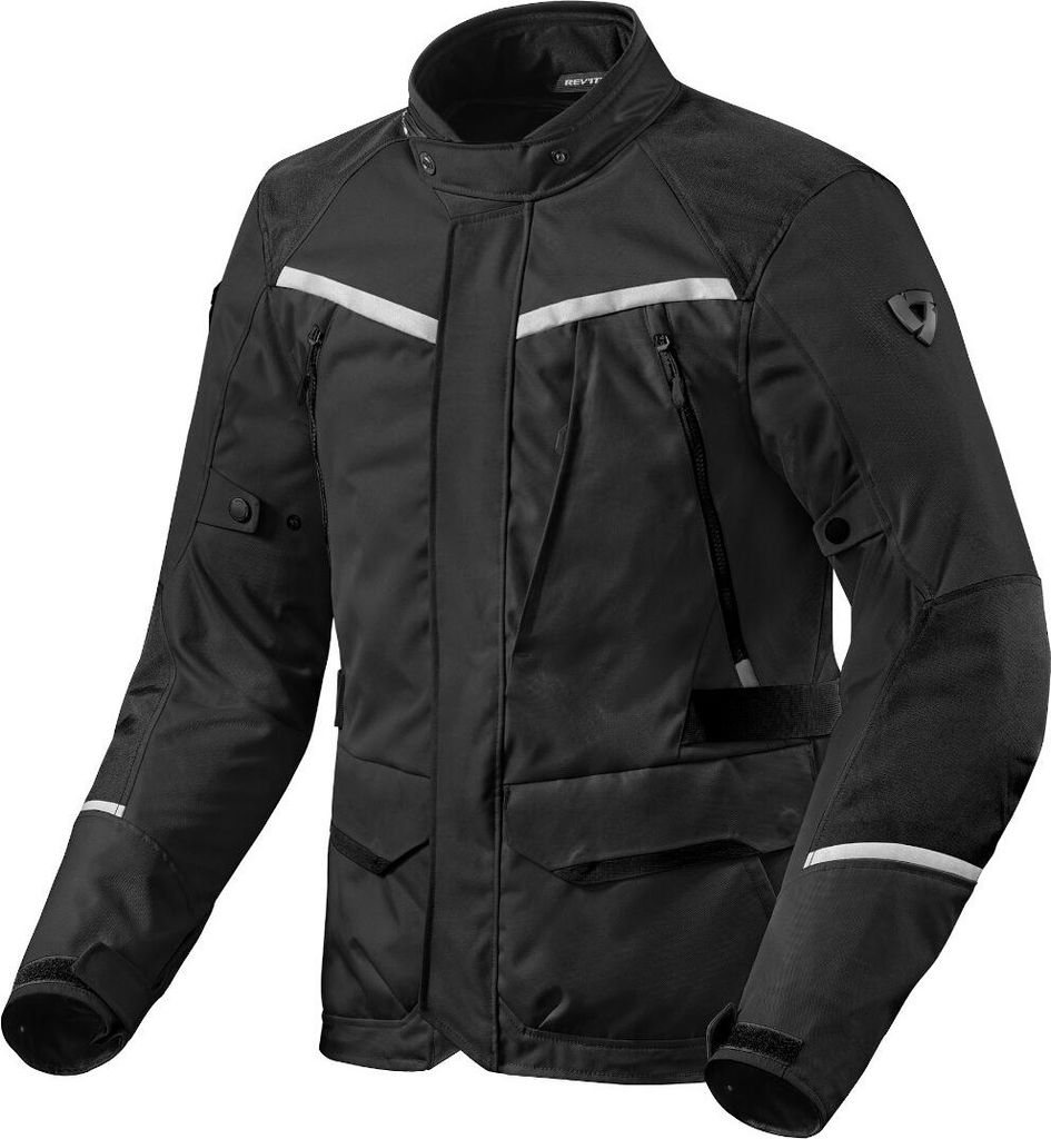 Rev'it! Voltiac 3 H2O Black/Silver M Textiljacke