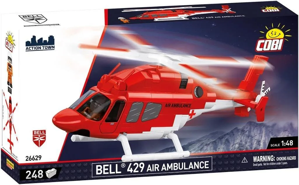 COBI 2280 Bell 407 Air Ambulance STK - Hélicoptère de Secours Médical