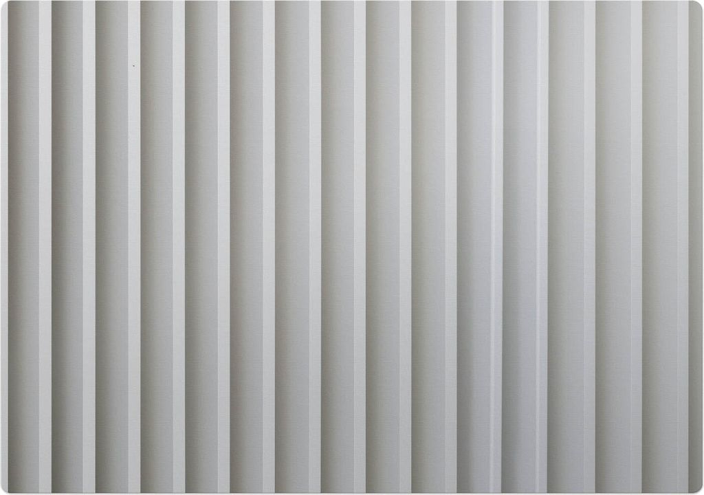 Vertikal gestreifte Wand – Bodenschutzmatte – Stuhlunterlage 100x100 cm – Rutschfest – Hartbodenmatte