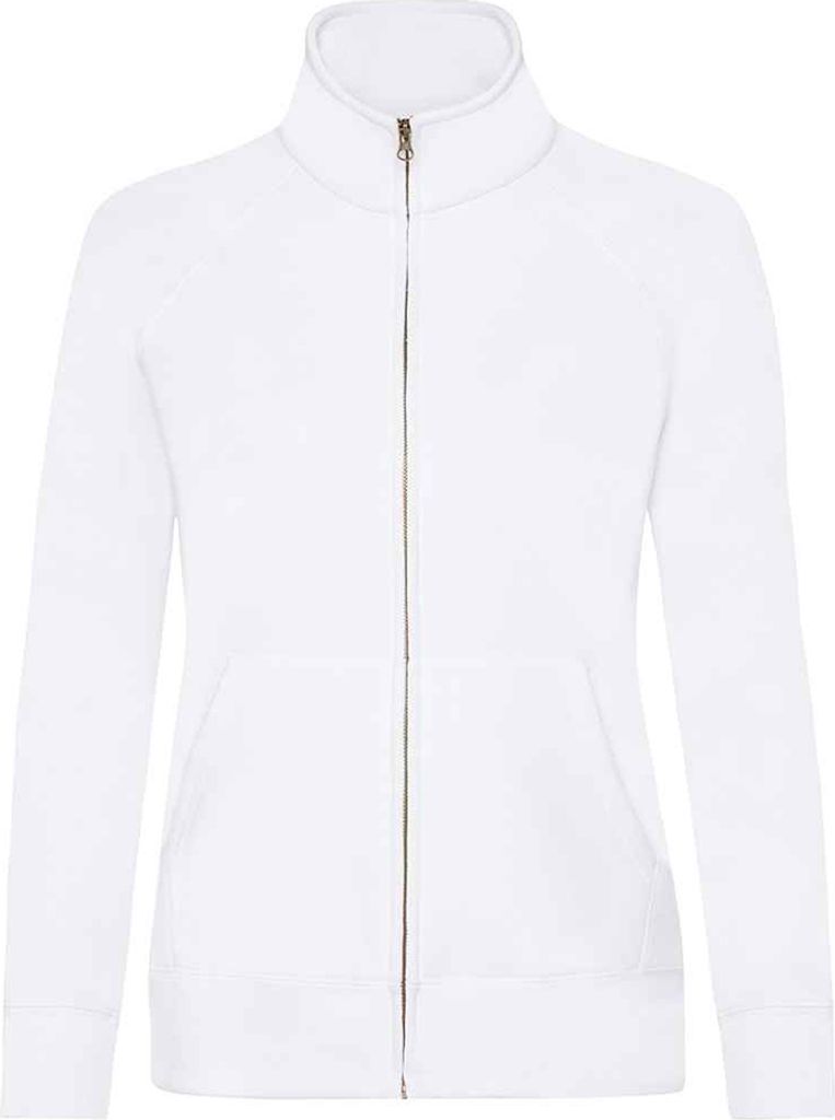 Fruit of the Loom - Sweatjacke für Damen PC5831 (38 DE) (Weiß)