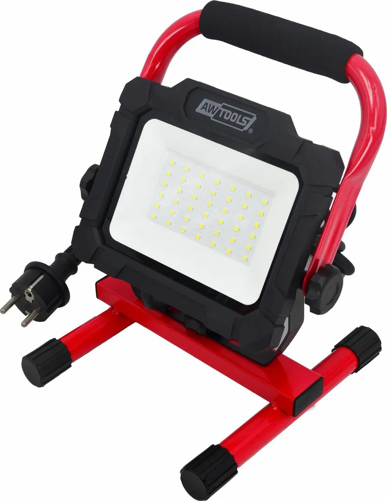 Projecteur chantier 30W LED Awtools base H pour atelier et travaux
