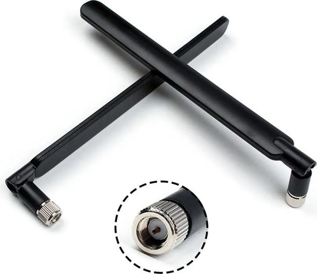 2x antenna LTE per Huawei B593 E5186 B525 - Bianco - 6
