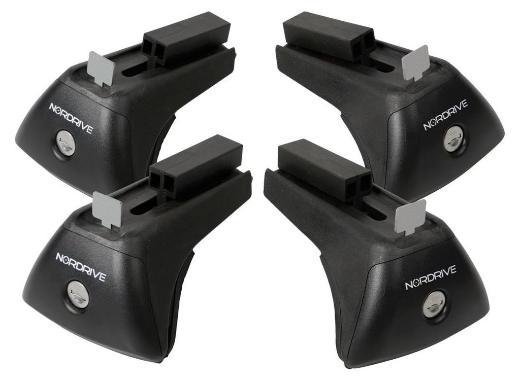 Evos In-Rail Alu, Kit 4 piedi per guide in alluminio Immagine del prodotto 