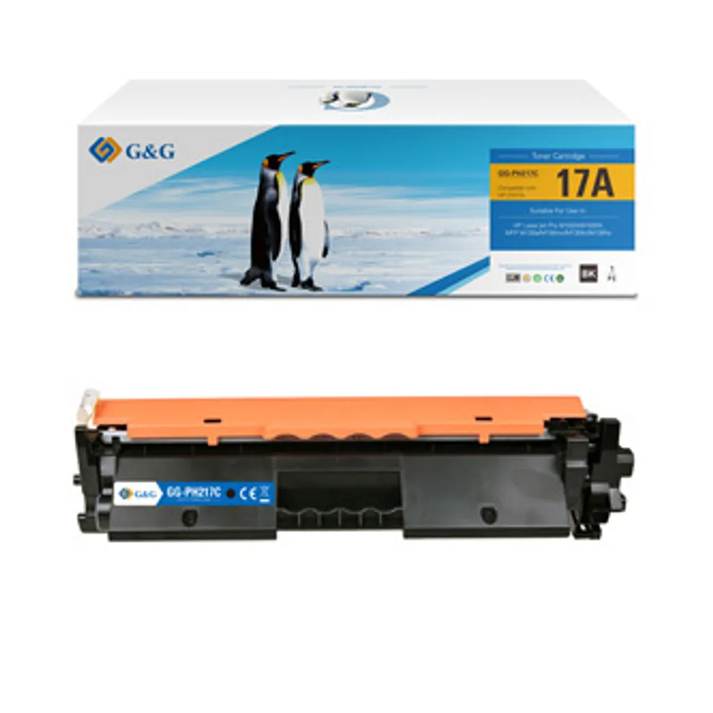Finissez-en avec les toners chers : Toner noir compatible HP CF217A 17A
