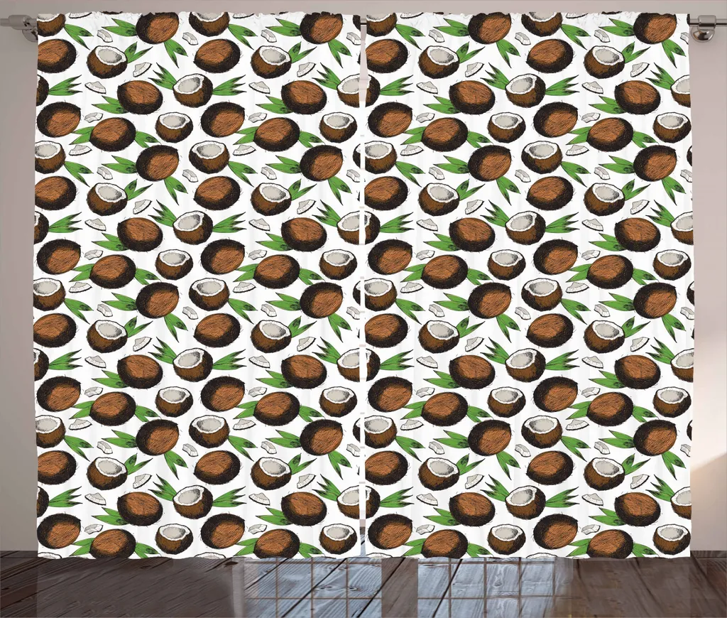 Offerta Tenda ABAKUHAUS Foglie di Cocco 280x245 Tropicale Rustica