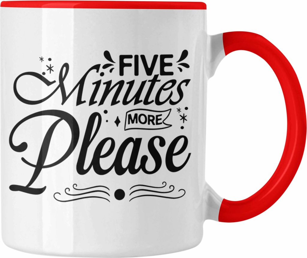 Trendation - Nap MIttagsschlaf Tasse Geschenk 5 Minites Produktbild 