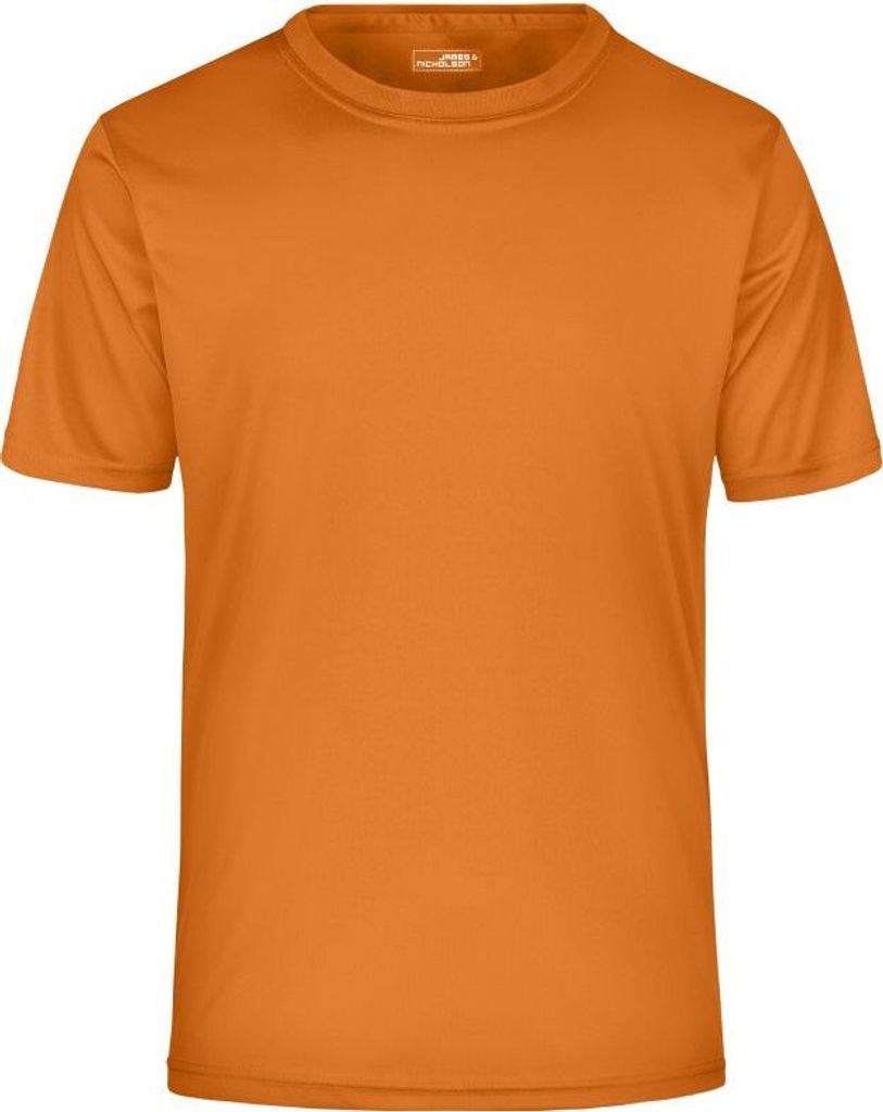 Funktions T-Shirt für Freizeit und Sport orange, Gr. XXL