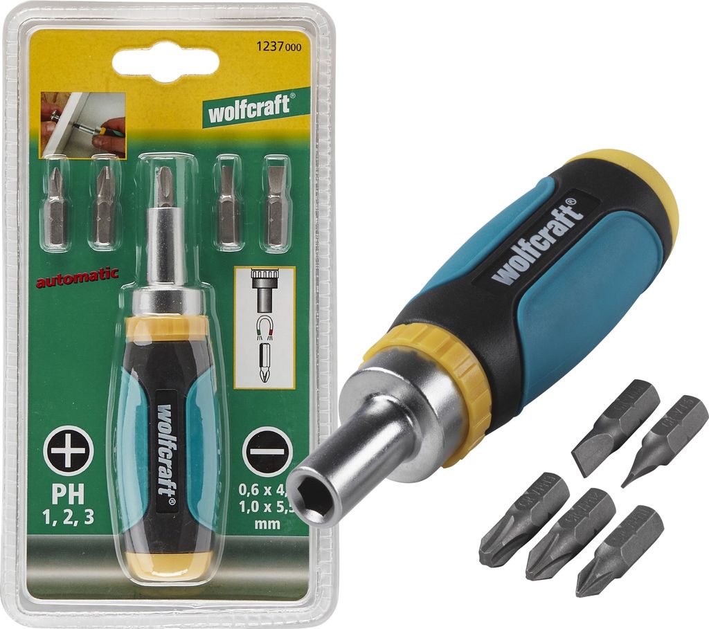 Wkrętak Wolfcraft 1237000 Phillips Zdjęcie produktu 