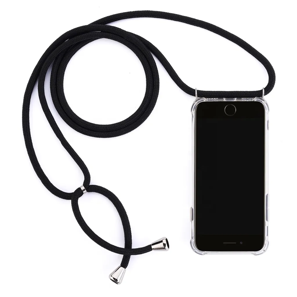 Étui de Portable Suspendu avec Cordon pour Samsung S10+ G975F Robuste