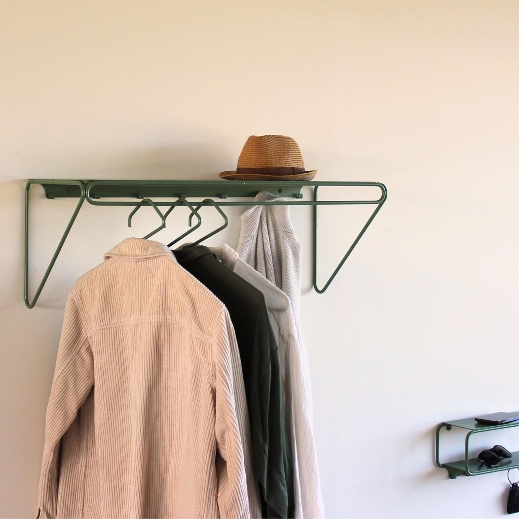 MyWIRE Wandgarderobe "Mira" - grün