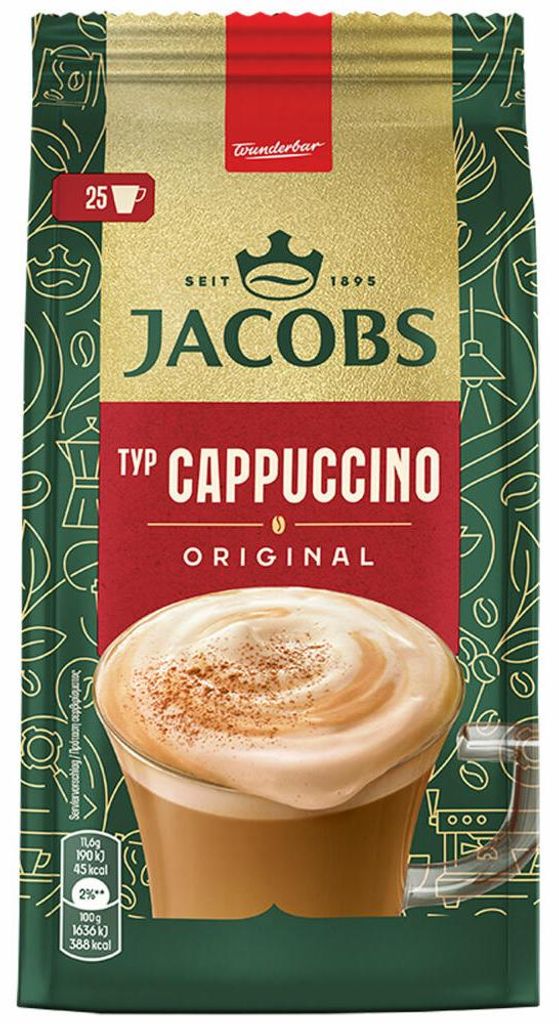 Jacobs Typ Cappuccino Original, Instantkaffee, löslicher Immagine del prodotto 