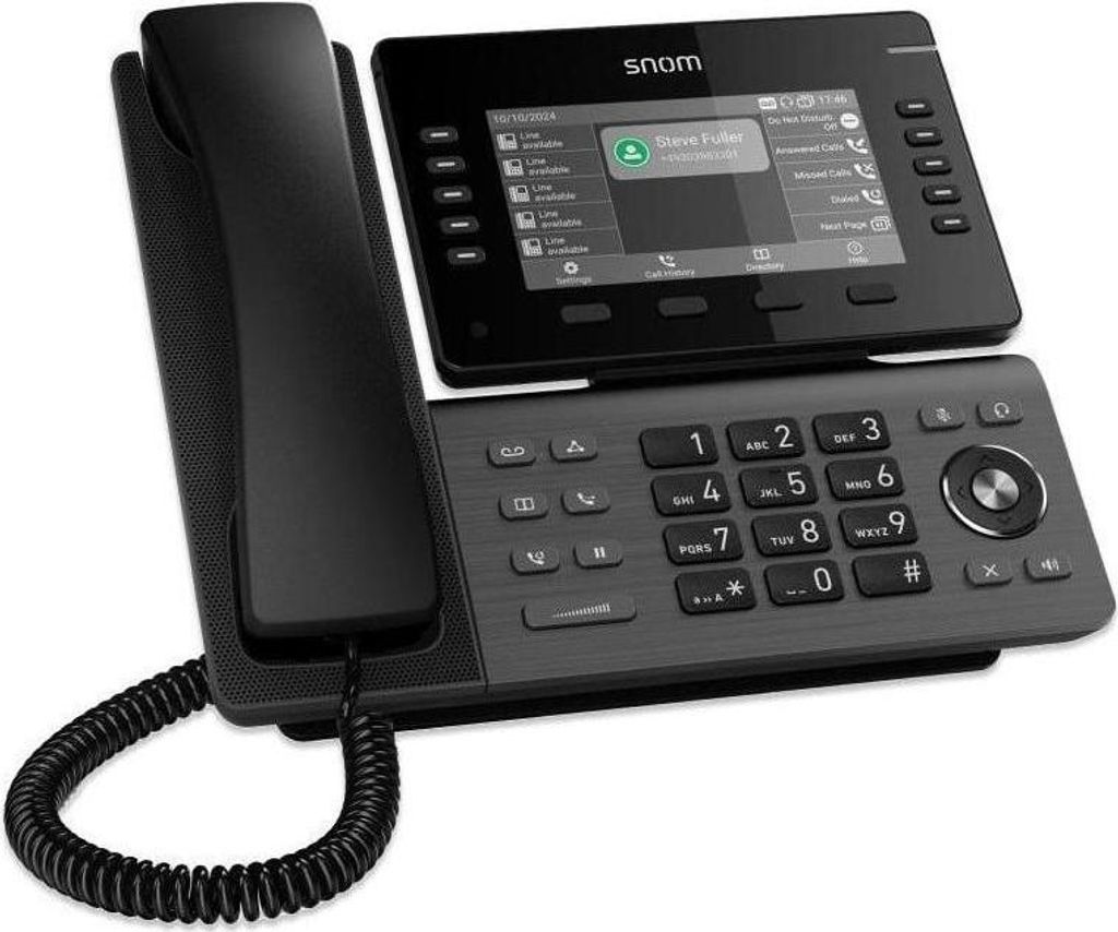 Snom D815 VOIP Telefon SIP o. Netzteil - VoIP-Telefon - Voice-Over-IP