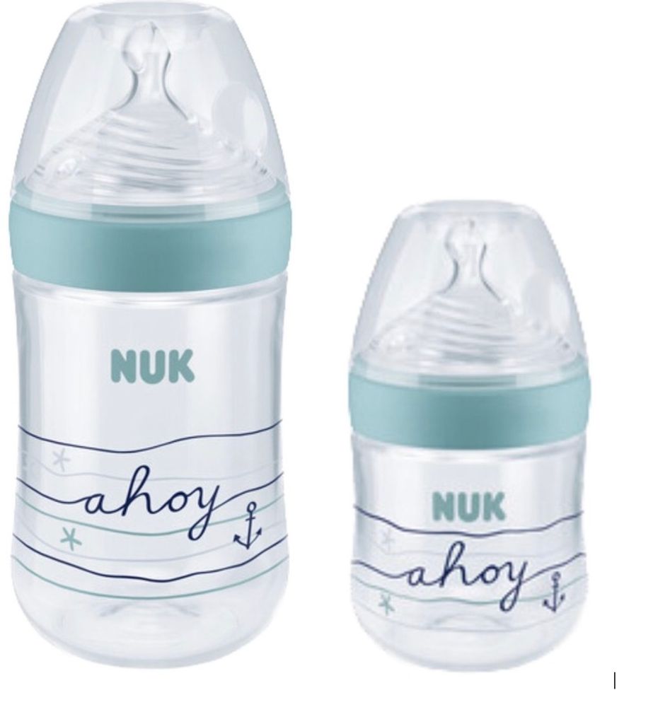 NUK Nature Sense PP Babyflasche set 150ml+260ml mit silikon Produktbild 