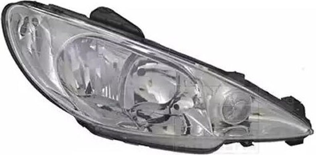 VAN WEZEL Scheinwerfer Rechts passend für PEUGEOT 206 Schrägheck (2A/C) 4028966