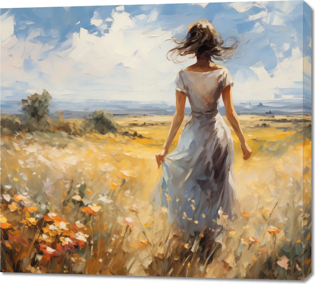 Quadro da Parete Soffio d'estate 100x90 | Emozioni su Tela Gallery