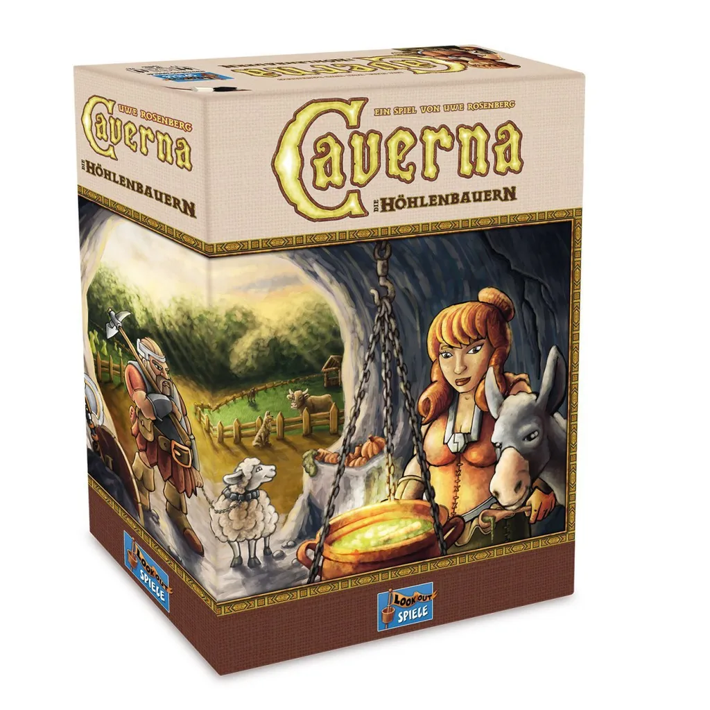 Jeu de plateau Caverna boîte de base version expert originale