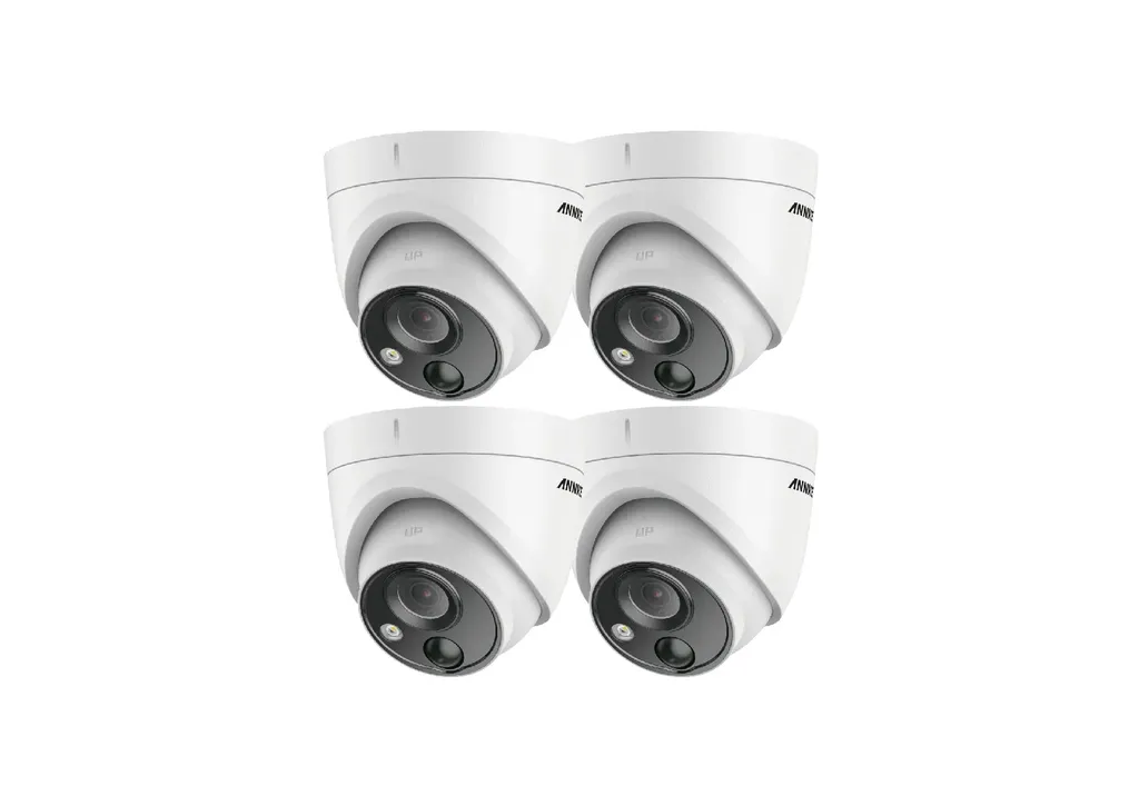 Surveillance maison caméra dôme 3K extérieure étanche vision nuit 30m