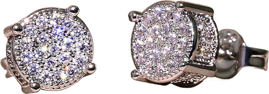 1 Paar Damen-Ohrstecker, quadratisch, Strass, Hochzeit, Ohrstecker, geometrischer Ohrring aus Legierung, für den täglichen Pendelverkehr, Party, ...