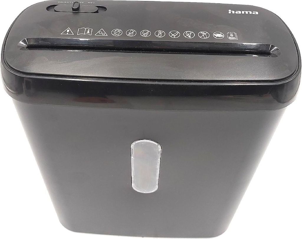 hama Basic S6 Aktenvernichter mit Streifenschnitt P-2, 6 Produktbild 21