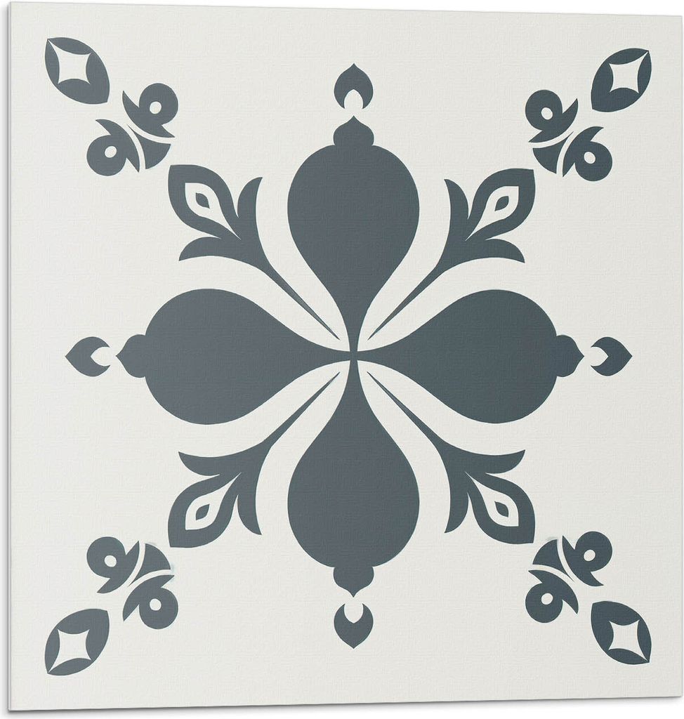 Ornamentmuster Mit Blättern – Selbstklebend – Wandverkleidung – Wandpaneel – Wanddeko – Dekorative Wandpaneele – 3D Wandpaneele – Wa...