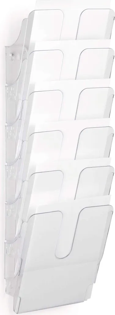 DURABLE 1700008401 Flexiplus 6 A4 Verticale - Espositore Parete Trasparente - 2